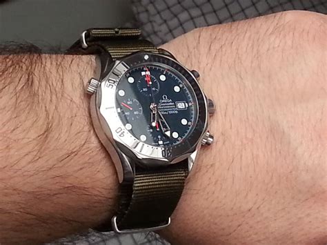 omega seamaster 300m nato strap